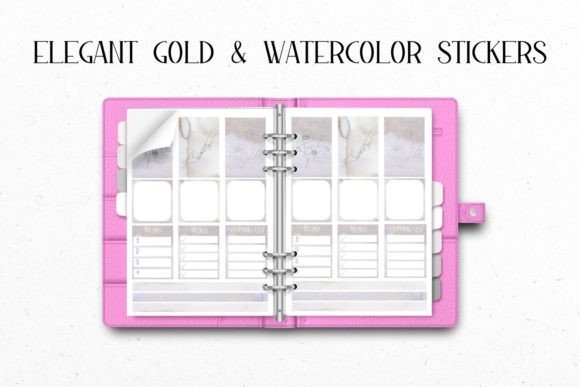Bringing Organic Charm to Modern Design with Elegant Watercolor Stickers