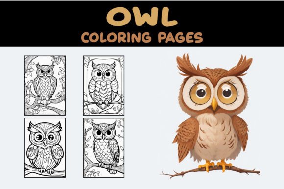 Cartoon Owl Coloring Pages: A Creative Toolkit for Modern Design