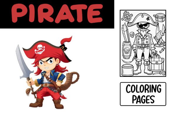 Cartoon Pirate Coloring Pages: Unlock Adventure in Your Designs