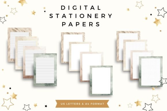 Earth Tones Stationery Papers: Grounding Your Creative Projects