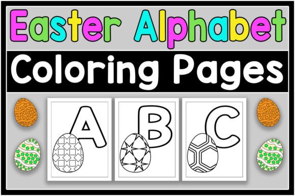 Easter Alphabet Coloring Book for Kids: A Creative Learning Tool