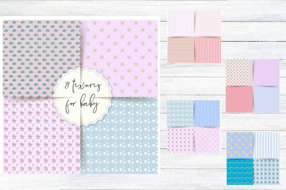 Enchanting Nursery Papers: Baby Boy Shower & Baby Gi