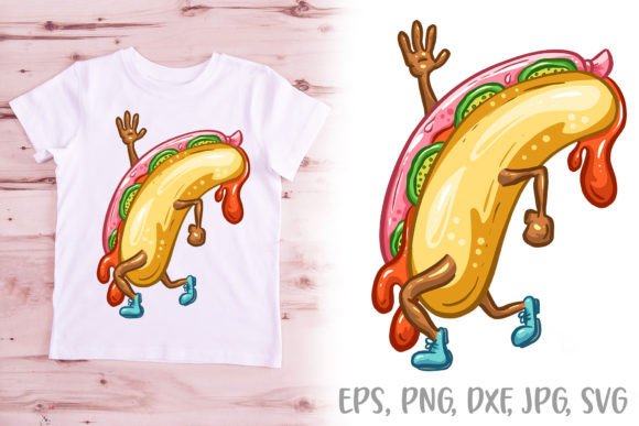 Give Your Brand a Smile with a Hot Dog Mascot Logo
