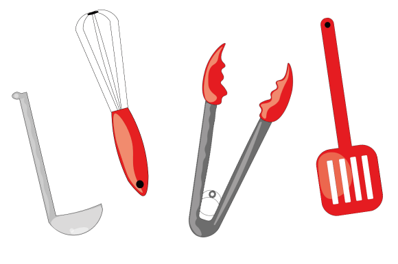 Kitchen Tools Clipart: A Chef's Kiss for Your Digital Creations