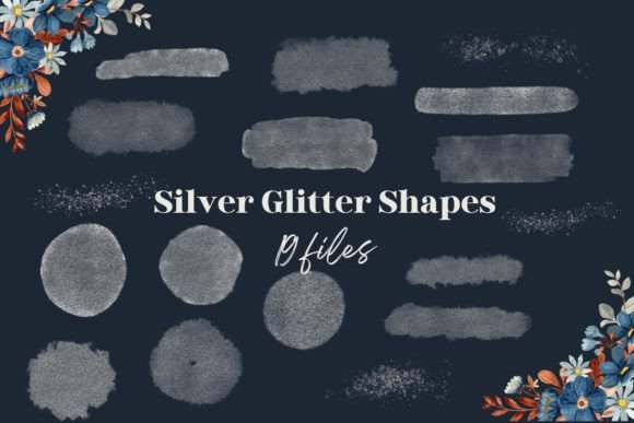 Silver Strokes, Circles and Backgrounds: Adding a Touch of Whimsy to Your Design Projects