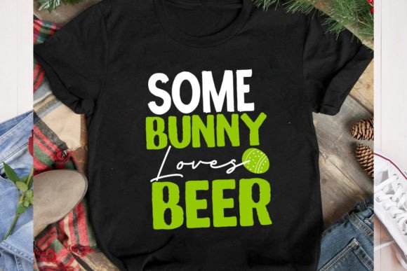 Some Bunny Loves Beer SVG Cut File: A Playful Easter Design